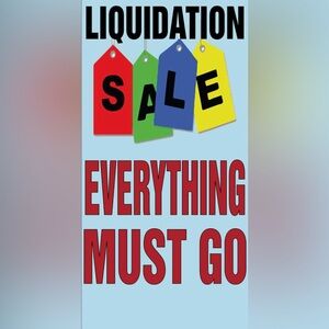 Everything must go! Make an offer!